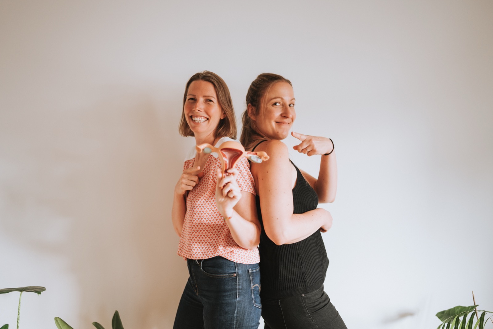 Gaëlle Baldassari et Sophie-Laure Rigaldo, co-créatrices de l'Académie Kiffe ton Cycle